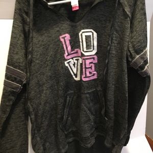 LOVE Hoodie thin XL